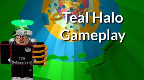 Teal Halo Gameplay Tower Of Hell Youtube