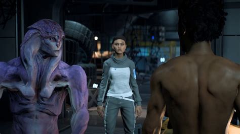 Mass Effect Andromeda A Naked Angara And An Idealist Enter A Room