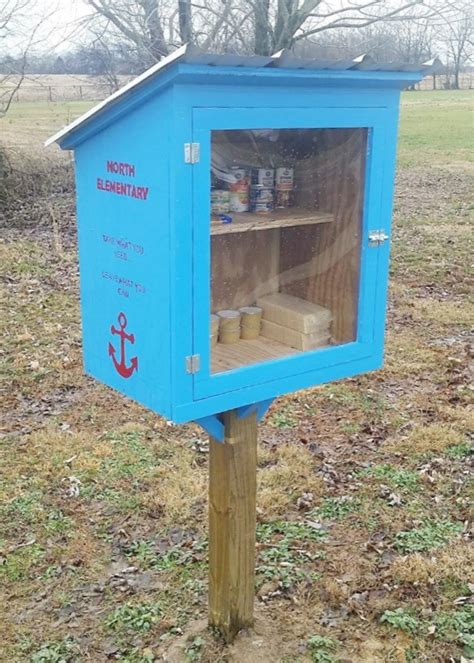 A Diy To Give Back How To Build An Outdoor Community Pantry