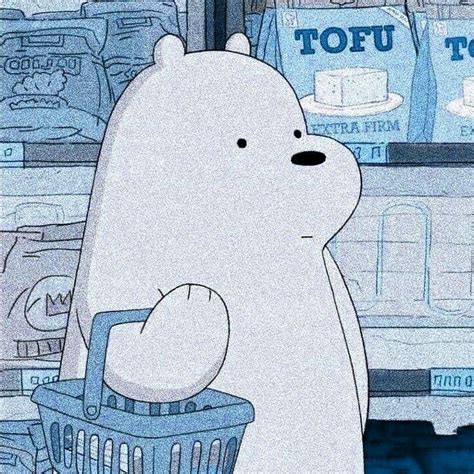 We Bare Bears Wallpapers Blue Wallpapers Cute Cartoon Wallpapers Ice