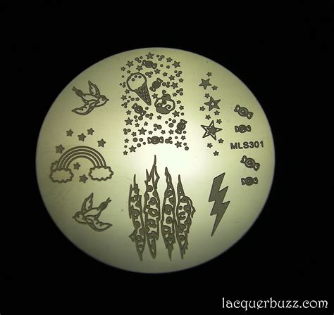 Lacquer Buzz Born Pretty Store Mls301 Stamping Plate Review