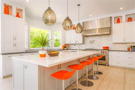 Crisp Contemporary Kitchen By Jrp Design And Remodel Contemporary