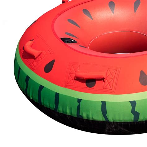 Swimline Inflatable Single Watermelon Lake Water Towable Tube Float 2 Pack 840023853463 Ebay