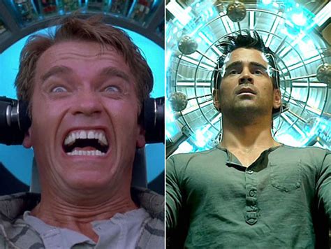 Total Recall 1990 Vs Total Recall 2012 Warped Factor Words In