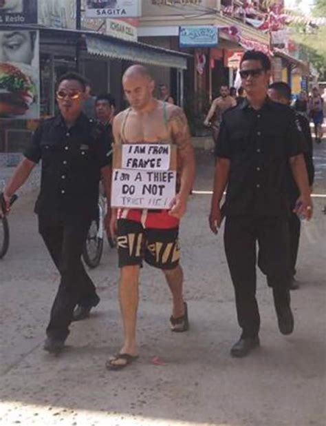 Indonesia More Tourists Humiliated In New Walk Of Shame Photos