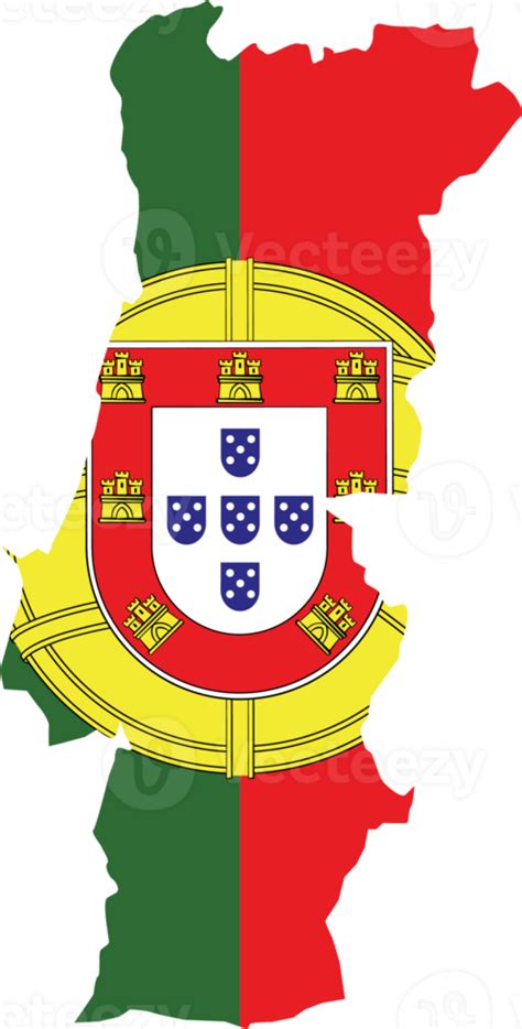 Portugal Mapa Cidade Cor Da Bandeira Do Pa S Png