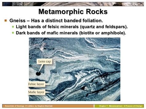 Chapter 7 Metamorphic Rocks