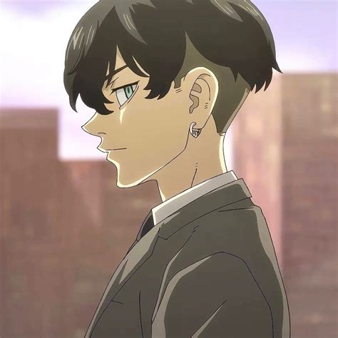 Chifuyu Matsuno Icon Black Hair Anime Guy Anime Anime Art Beautiful