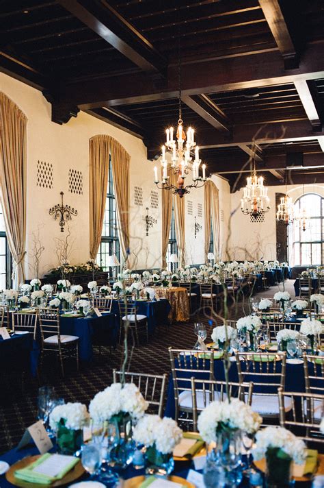 Banquet Style Seating In California Room California Room Wedding