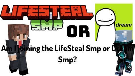 Am I Joining The Lifesteal Smp Or Dream Smp Youtube