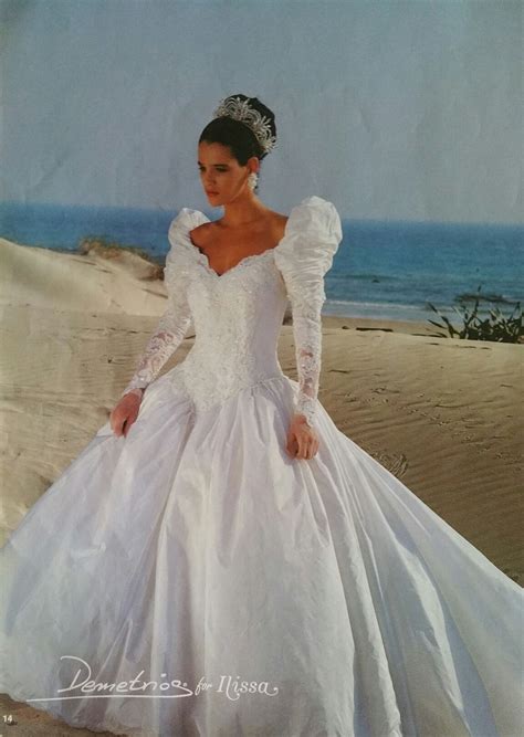 Russell Leia Wedding Brautkleider 1994 Demetrios 1992 90s Wedding