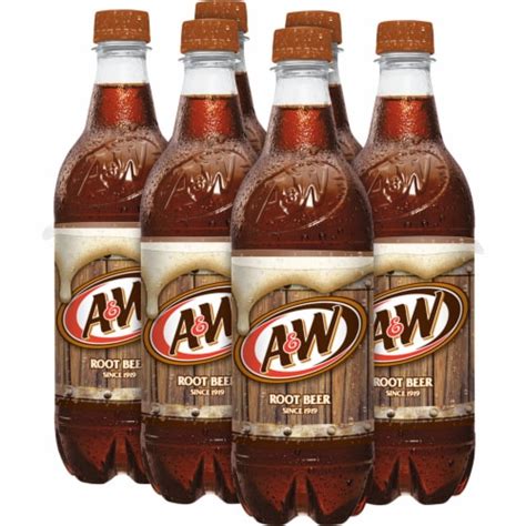 A W Root Beer Soda Bottles Pk Fl Oz Frys Food Stores