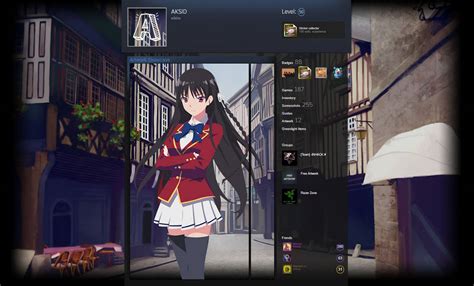 Steam Artwork Design Horikita Suzune By Aks1d On Deviantart