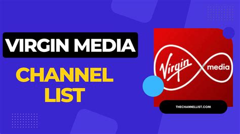Virgin Media Tv Channel List 2024 With Pdf The Channel List