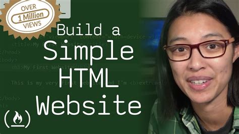 Html Tutorial How To Make A Super Simple Website