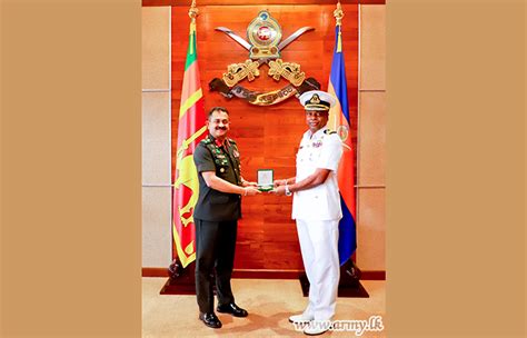 New Counsellor Defence For Jakarta Meets Commander Sri Lanka Army