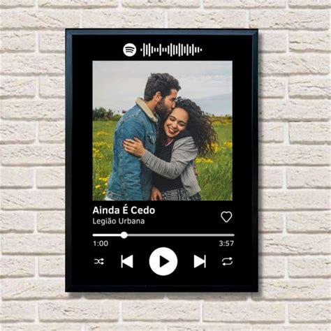 Quadro Personalizado Spotify Interativo Elo7 Produtos Especiais
