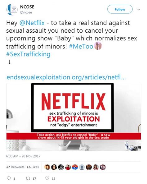 Netflix Accused Of Glorifying Prostitution With Show Baby Daily Mail