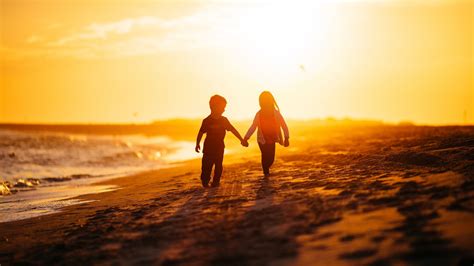 Boy And Girl In Love Sunset Wallpapers Wallpaper Cave