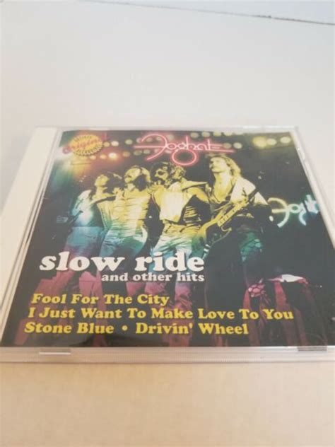 Slow Ride And Other Hits By Foghat Cd Jun 1997 Rhino Flashback Label