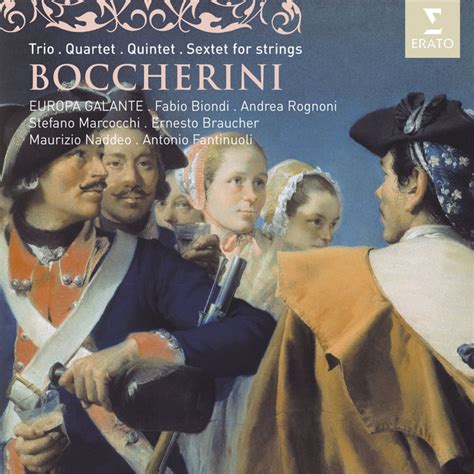 Boccherini Trio Quartet Quintet And Sextet For Strings Album By