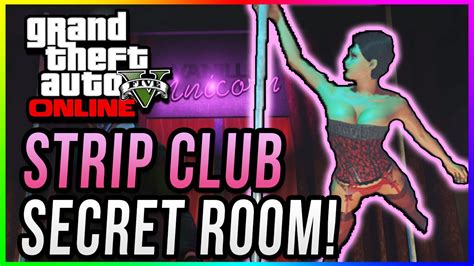 GTA 5 Online Secret Locations How To Get Inside Secret Strip Club Room