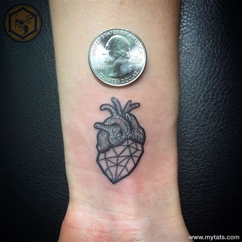 Geometric Human Heart Tattoo Ig Themanyao I Like This Idea Buck