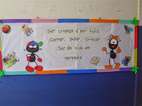 Painéis E Murais Para O Dia Das Crianças Ser Criança é Ser Feliz