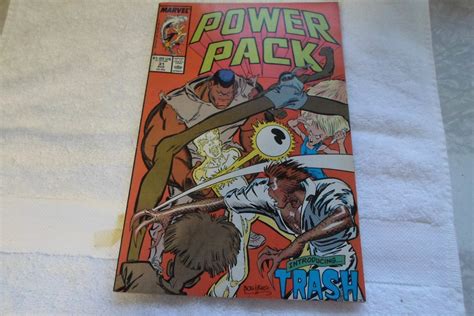 1987 Marvel Comics Power Pack 31 Comic Books Copper Age Marvel