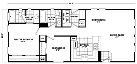 Double Wide Floor Plans The Home Outlet Az