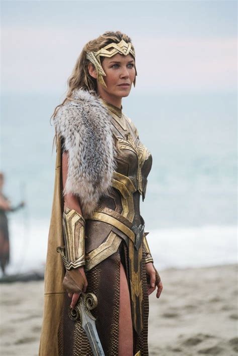 amazon queen hippolyta from wonder woman 2017 has serious style looking fierce and strong in
