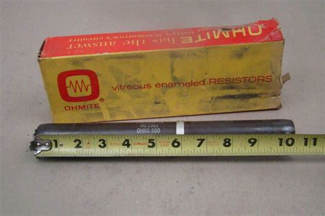 Ohmite Vitreous Enameled Resistor 225w 500 Ohm 210 225p 46 Joseph