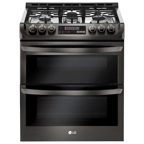 Lg Appliances 69 Cuft Wi Fi Enabled Gas Double Oven Slide In Range