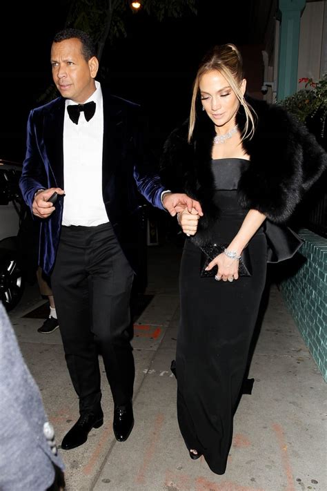 Jennifer Lopez With Her Husband After The Sag Awards Celebmafia