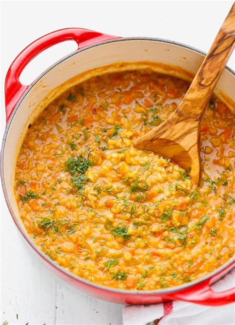 Red Lentil Soup Recipe My Recipe Magic