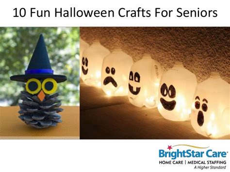 10 Halloween Crafts For Seniors