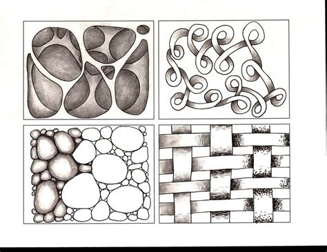 Shading Patterns Zentangle Patterns Pattern Drawing Lessons