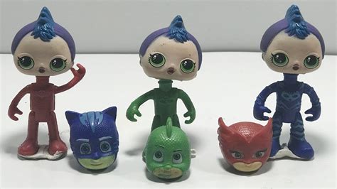 Pj Masks Wrong Heads Toys Learn Colors With Colorful Beads And Bottles