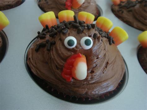 Turkey Cupcake I Got The Idea From Bettycrocker Com Leanne Flickr