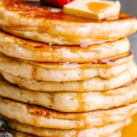 Fluffy Homemade Pancakes From Scratch Easy Weeknight Recipes