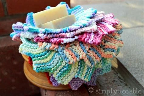 Almost Lost Knitted Washcloth Paid Knitting Pattern