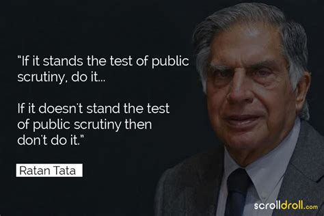 15 Inspiring Ratan Tata Quotes On Life Business Success And More