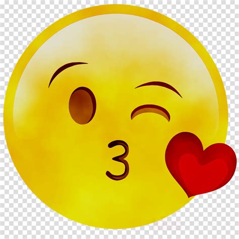 Smiley Emoticon Kiss Emoji Clip Art Kiss Smiley Transparent Background