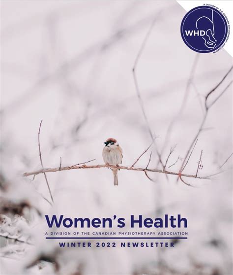 Whd Newsletters Canadian Physiotherapy Association