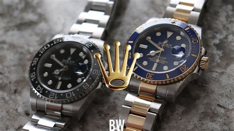 Rolex Submariner Vs Rolex Gmt Master Ii Youtube