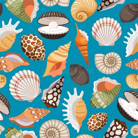 Beach Sea Shells Stock Illustrations 8546 Beach Sea Shells Stock