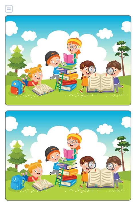 Spot 5 Differences Between The Images