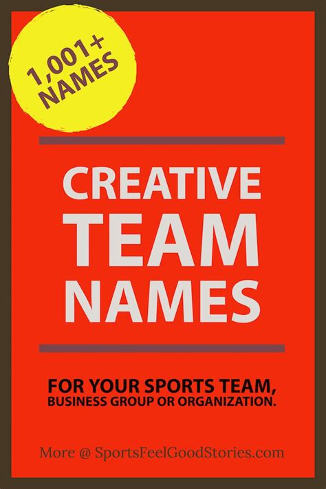 175 Creative Team Names To Rock Your Squad Funny Best Team Names