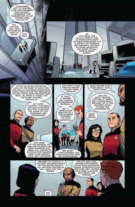 Next star este un show tv prezentat de dan negru. Star Trek: The Next Generation: Through The Mirror #1 ...