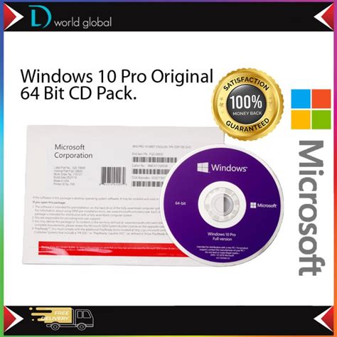 Windows 10 Pro Original 64 Bit Cd Pack Ldworldglobal
